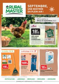 Catalogue Rural Master à Toulouse | SEPTEMBRE, UNE RENTRÉE EN PLEIN AIR ! | 04/09/2023 - 23/09/2023