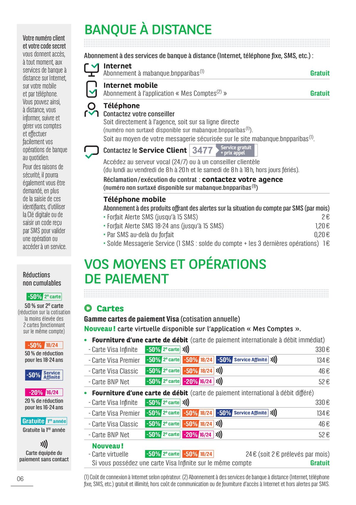 Catalogue CONDITIONS ET TARIFS, page 00006