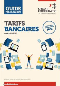 Catalogue Crédit Coopératif | Guide Pedago Tarifs 2023 | 04/09/2023 - 31/12/2023