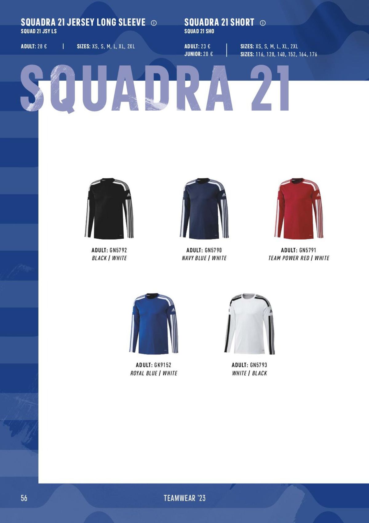 Catalogue Catalogue ADIDAS Teamwear 2023, page 00056