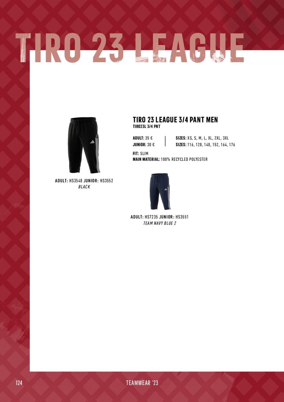Catalogue Catalogue ADIDAS Teamwear 2023, page 00124