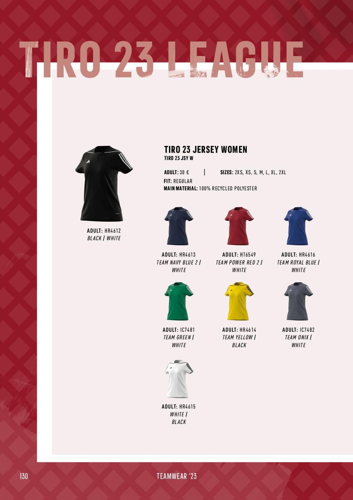 Catalogue Catalogue ADIDAS Teamwear 2023, page 00130