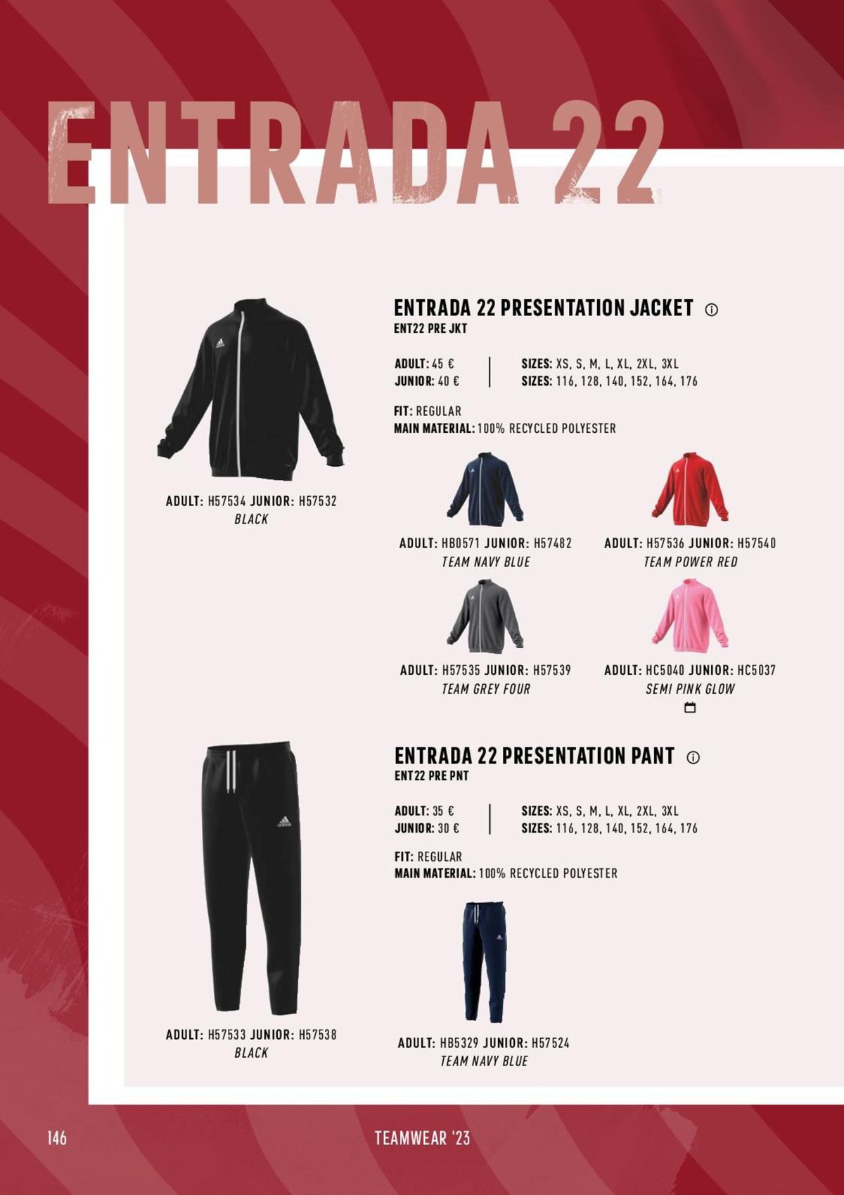 Catalogue Catalogue ADIDAS Teamwear 2023, page 00146
