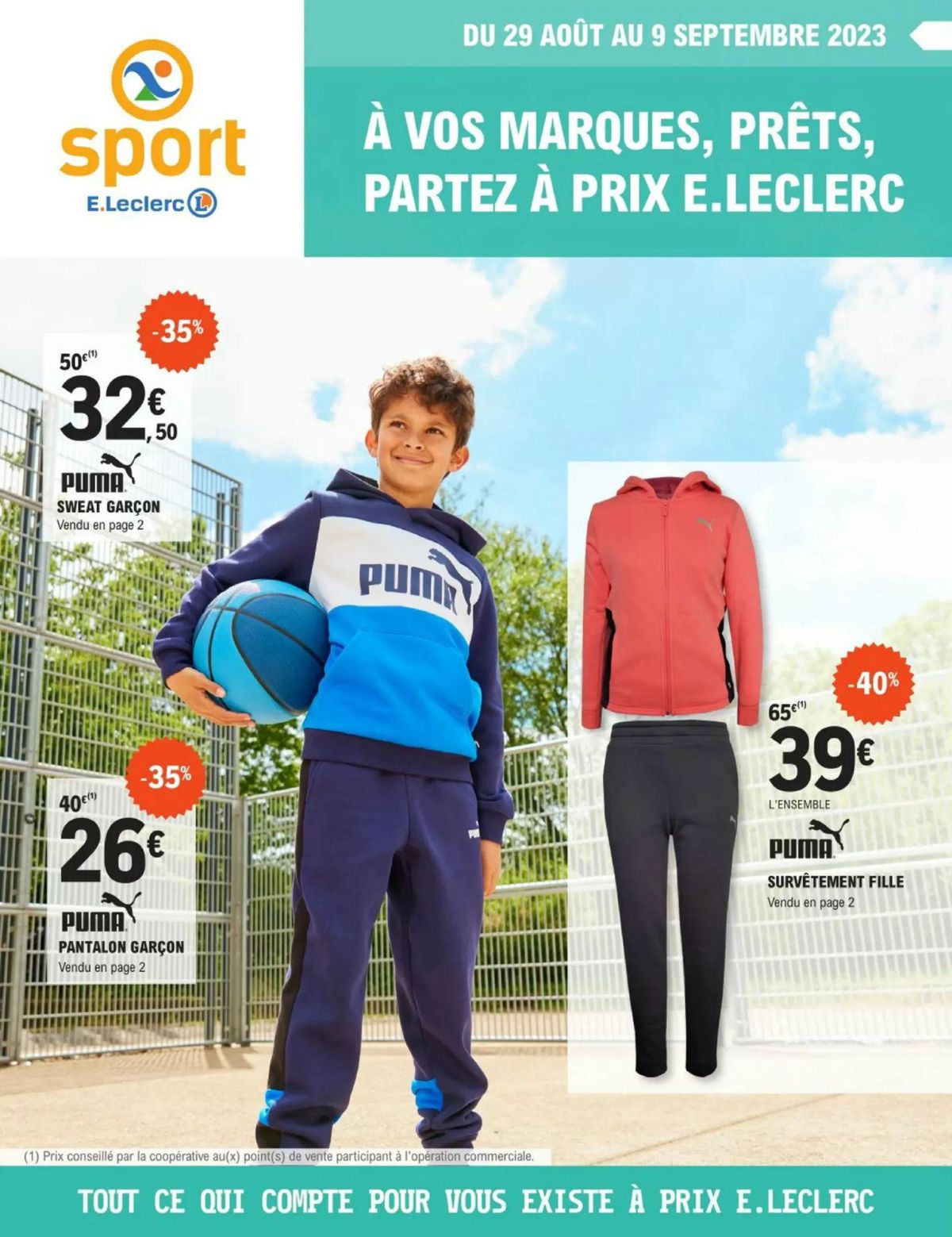 Catalogue E.Leclerc Sports Catalog, page 00001