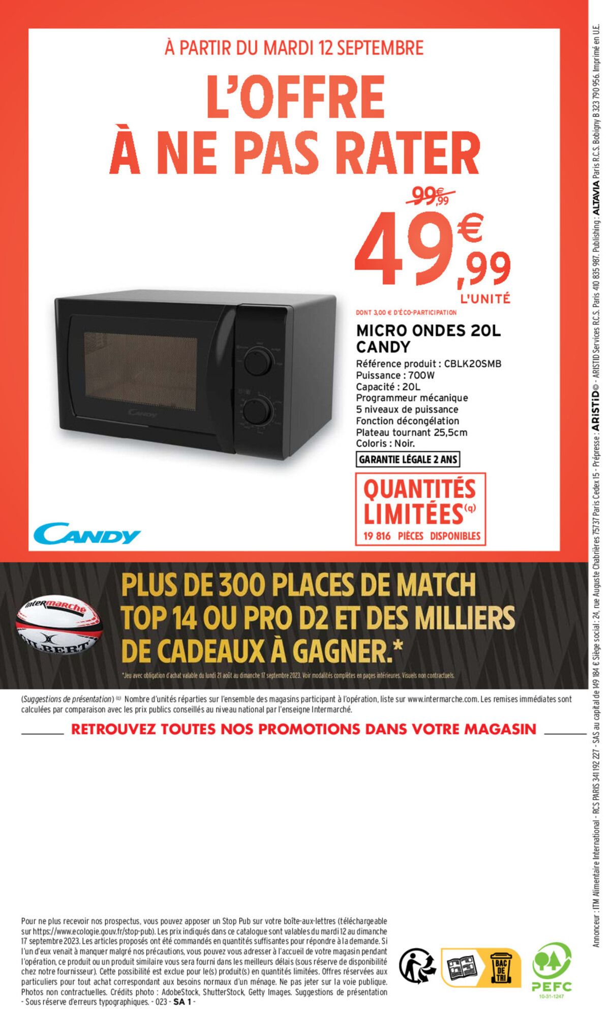 Catalogue 34% En avantage carte, page 00019