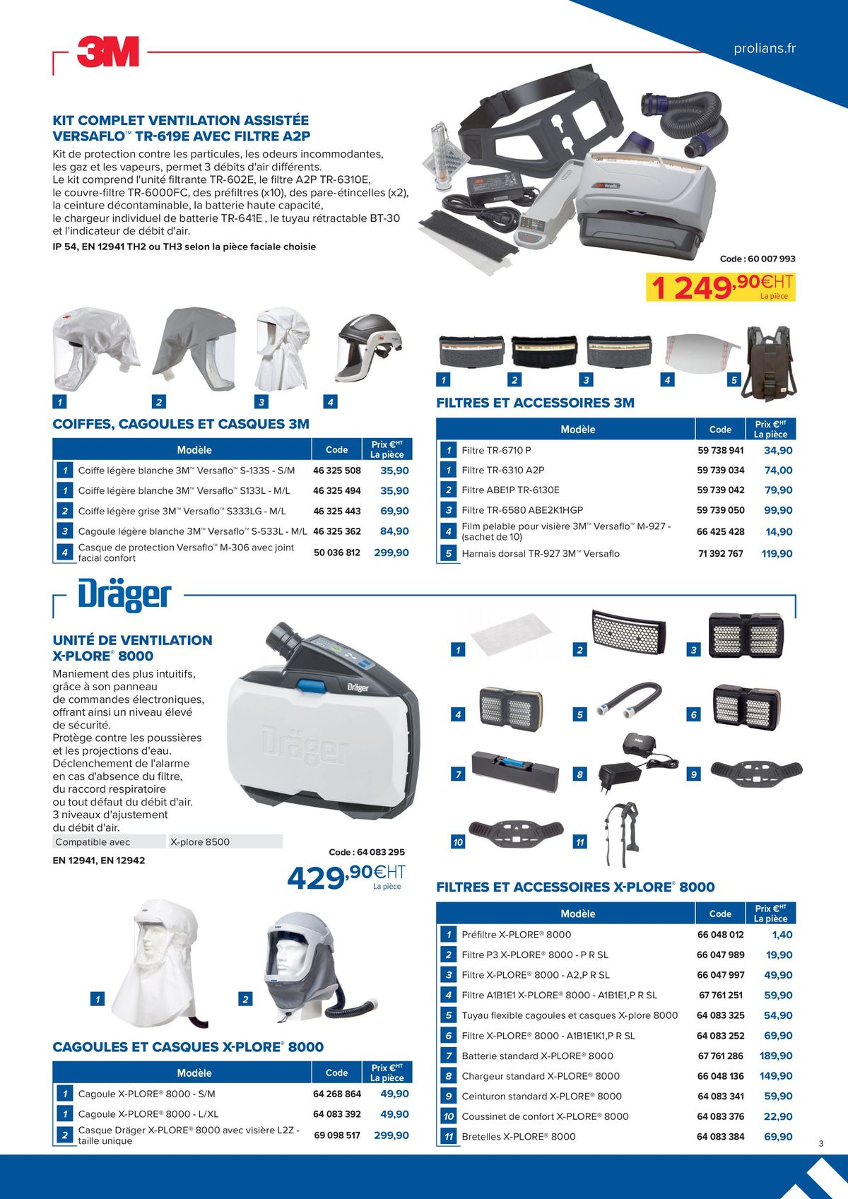 Catalogue Operation epi de categorie 3, page 00003