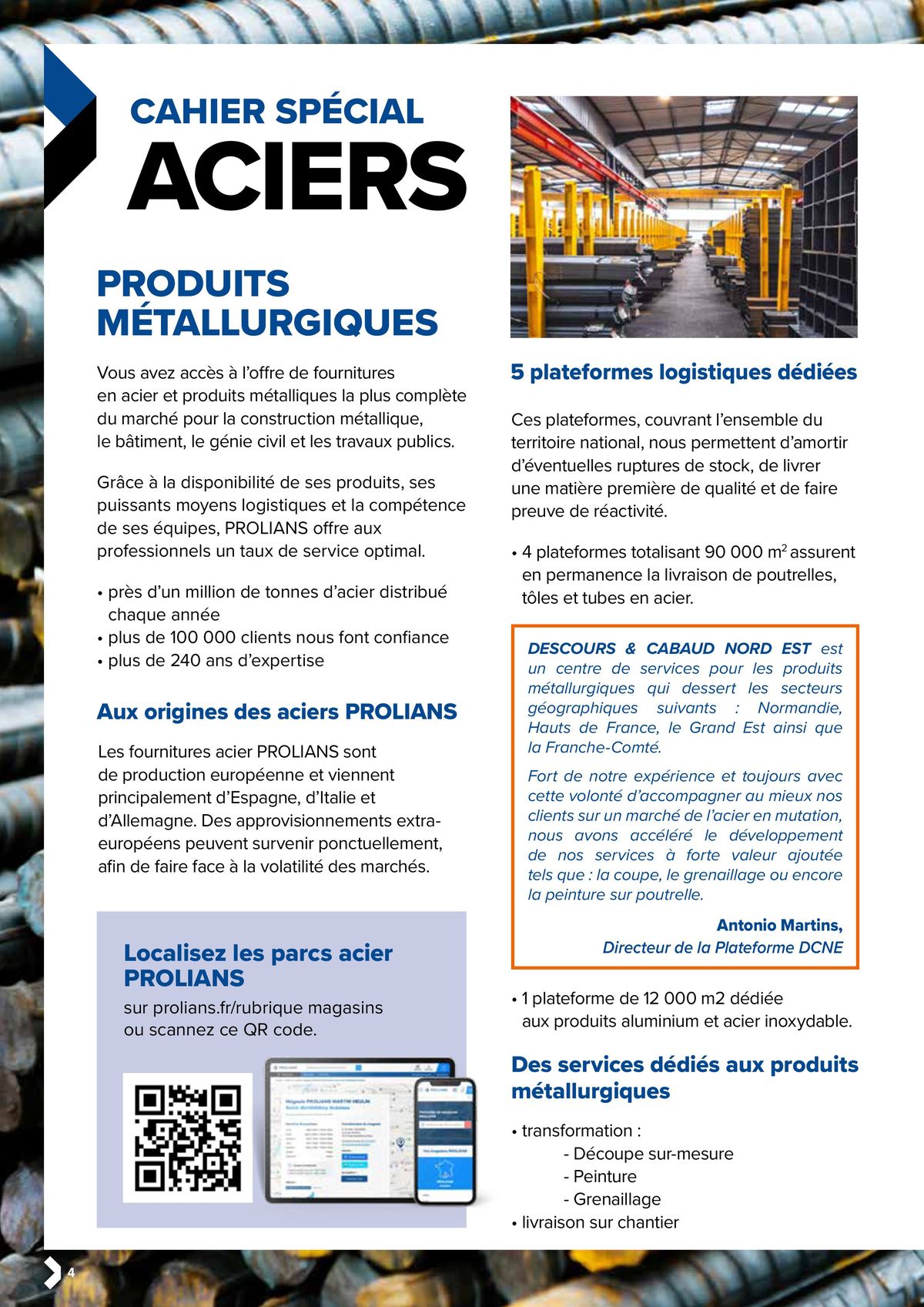 Catalogue L'univers produits metallurgiques, page 00004