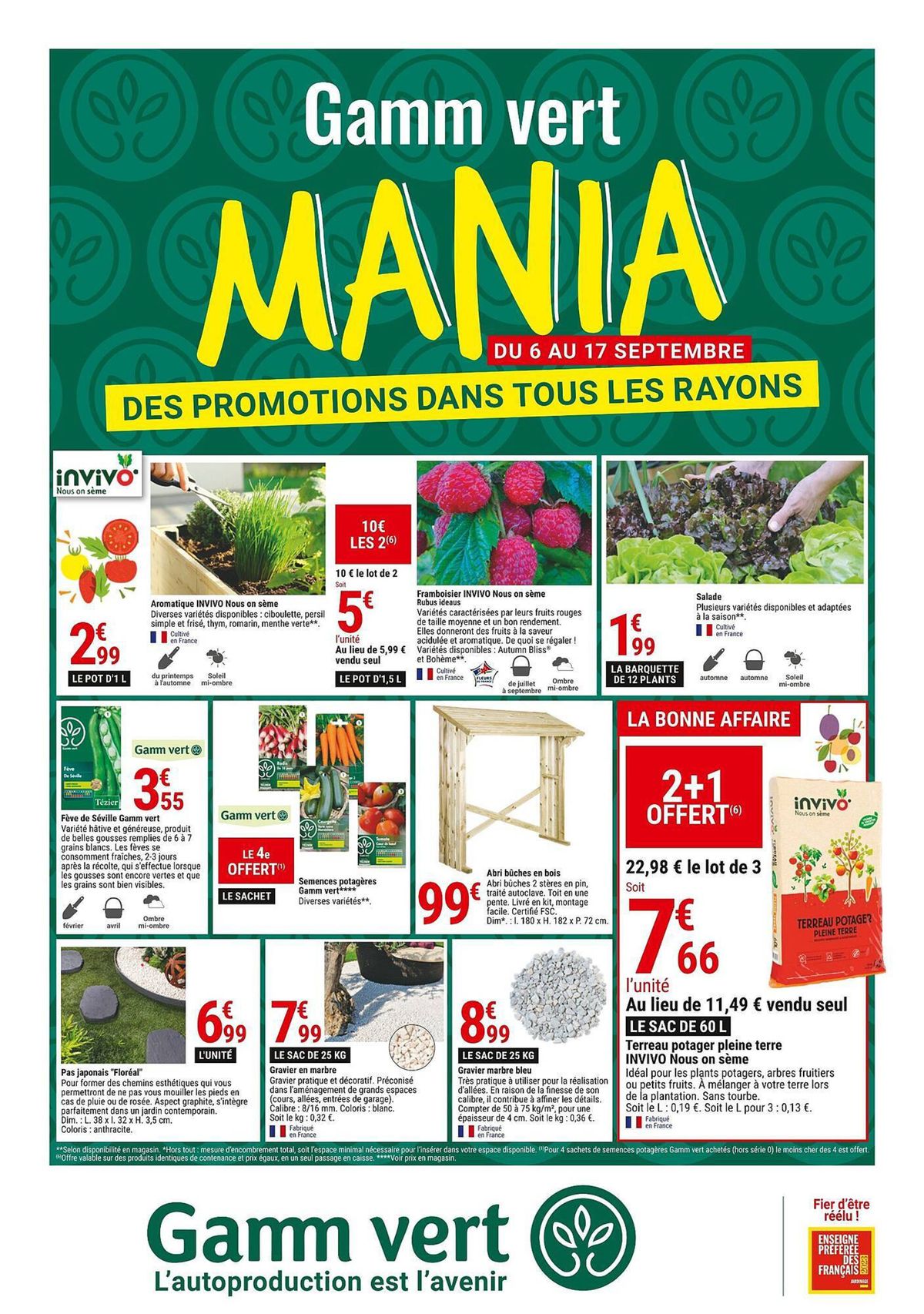 Catalogue Des promotions dans tous les rayons, page 00001