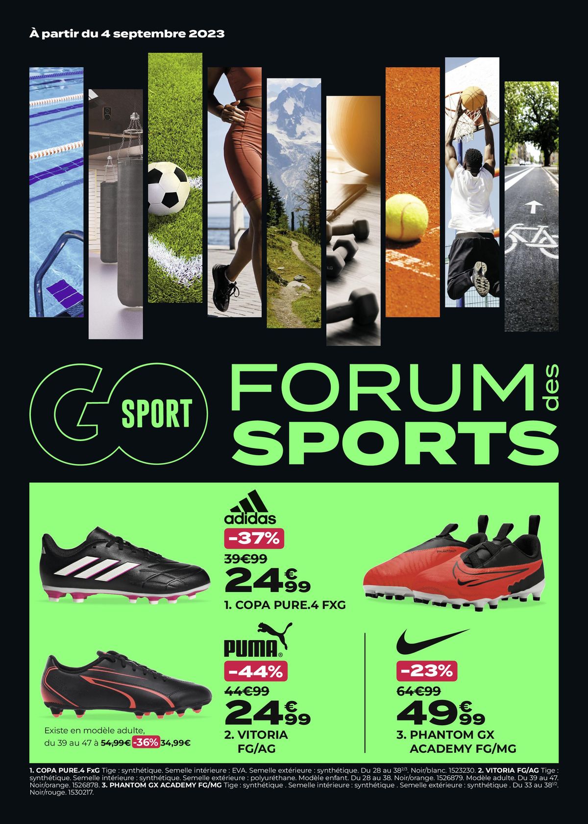 Catalogue Forum des sports, page 00001