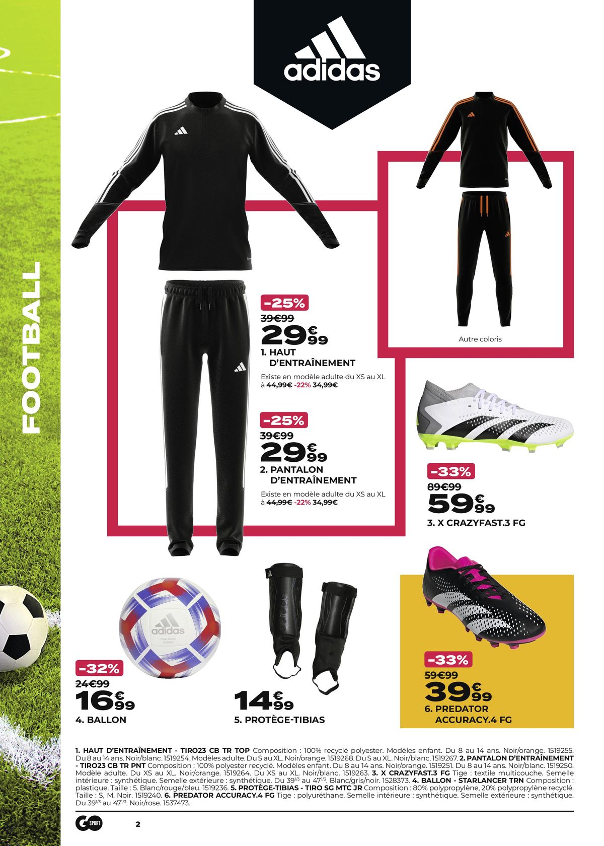 Catalogue Forum des sports, page 00002