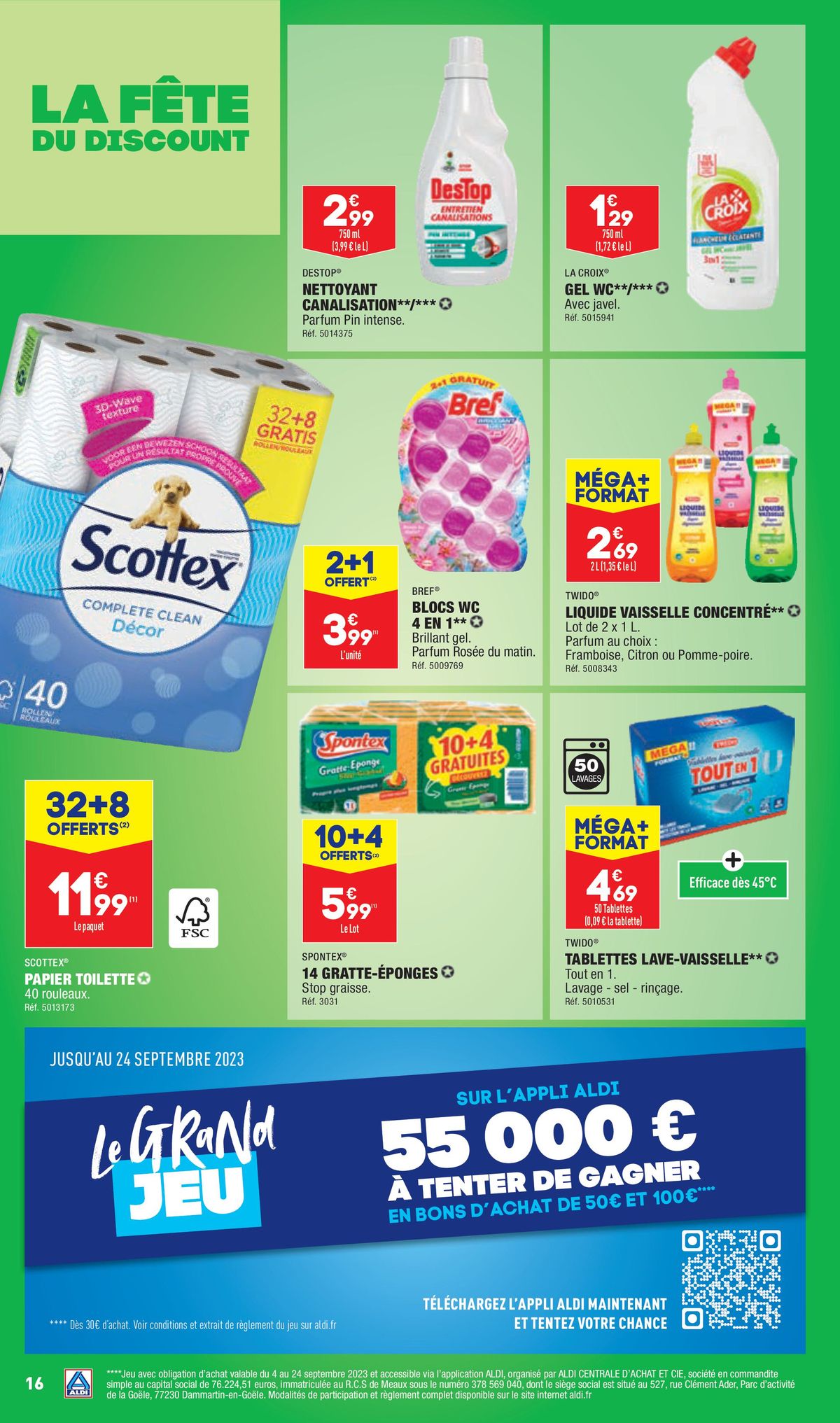 Catalogue La fête du discount - Dernière semaine, page 00016