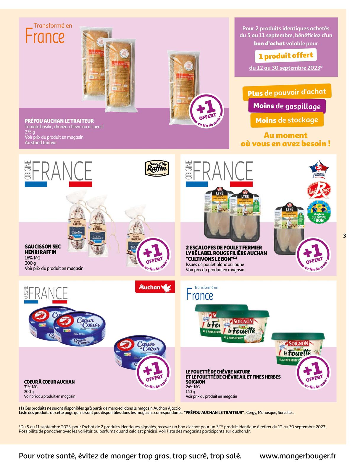 Catalogue Découvrez les produits offerts en fin de mois !, page 00003