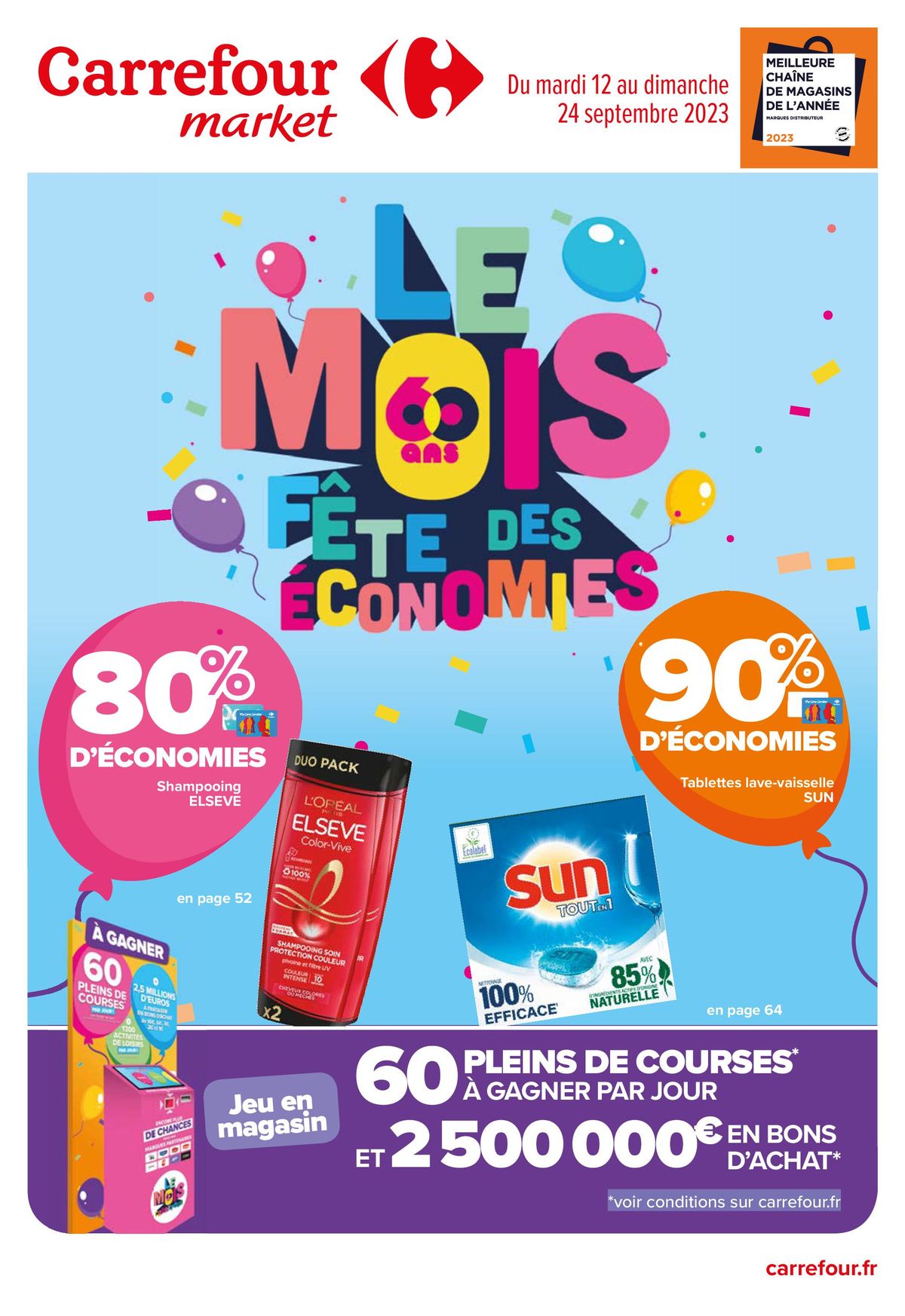 Catalogue Le Mois Fête des Economies !, page 00001
