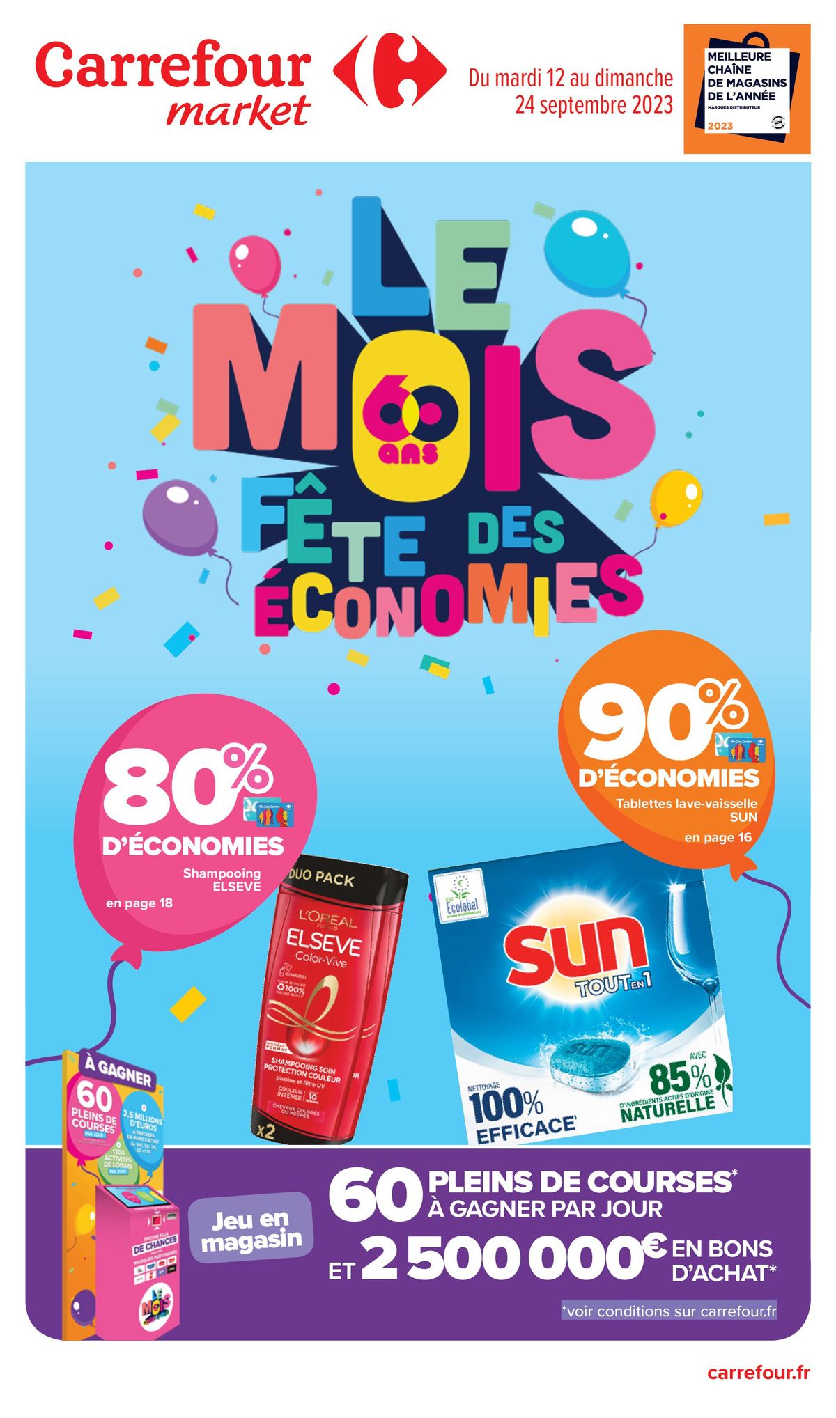 Catalogue Le Mois Fête des Economies !, page 00001