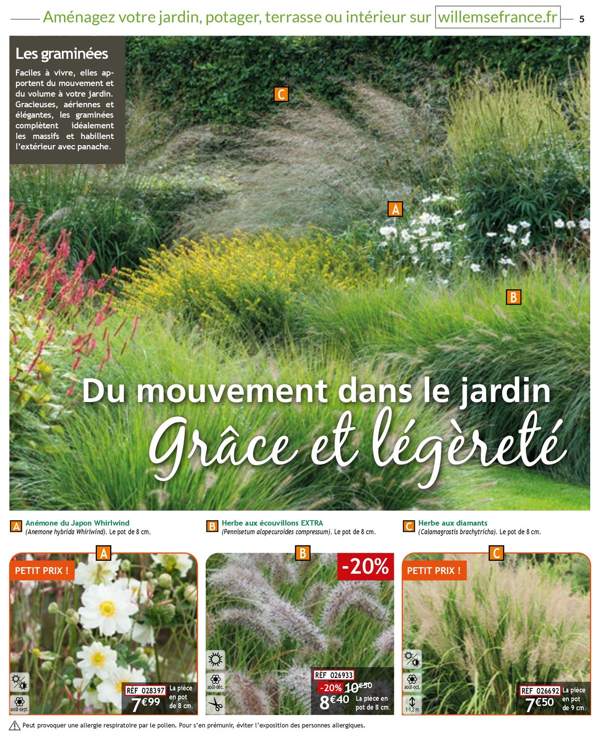 Catalogue Révélez le potentiel Catalogue n°128 Automne-Hiver 2023 de votre jardin , page 00005