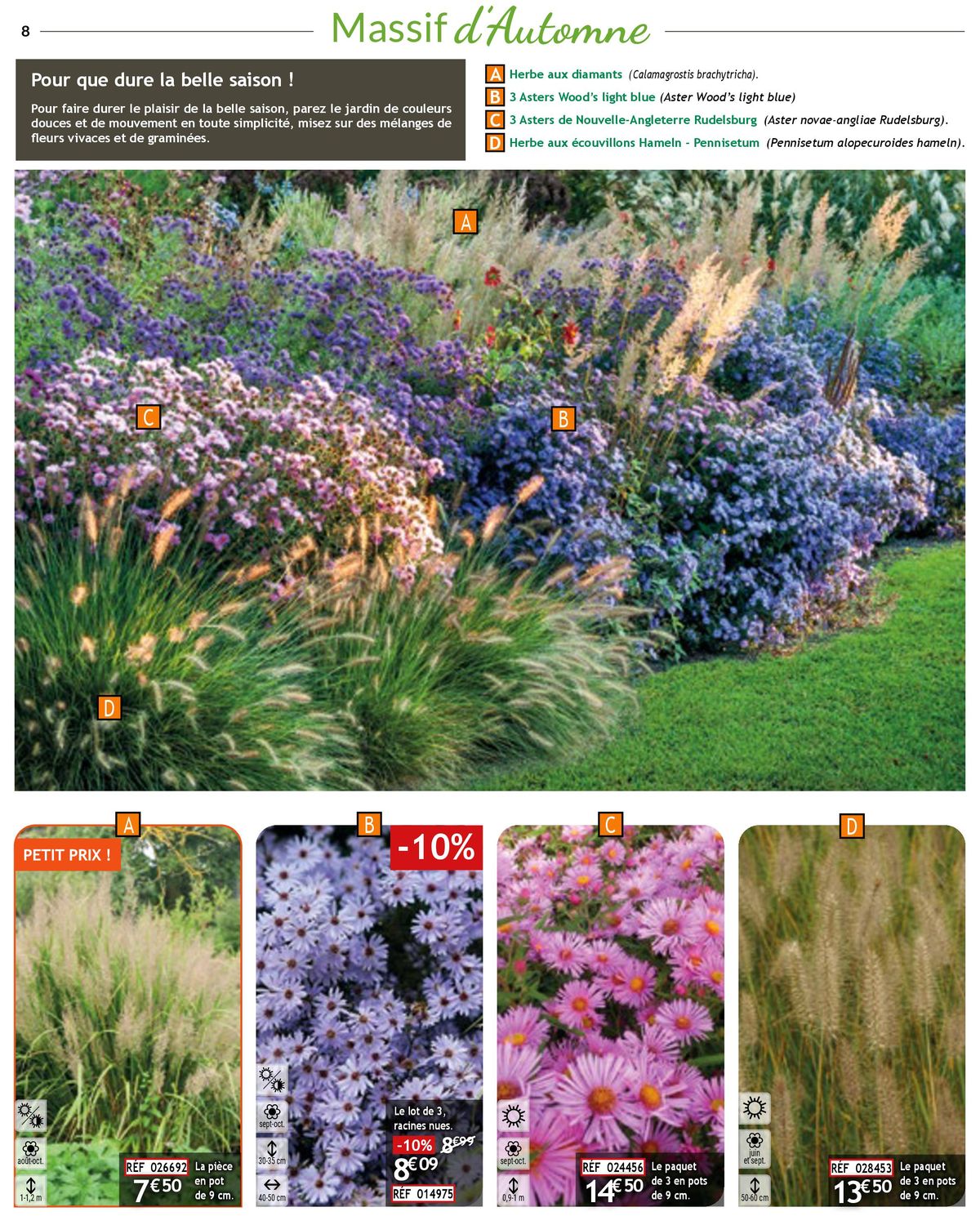 Catalogue Révélez le potentiel Catalogue n°128 Automne-Hiver 2023 de votre jardin , page 00008