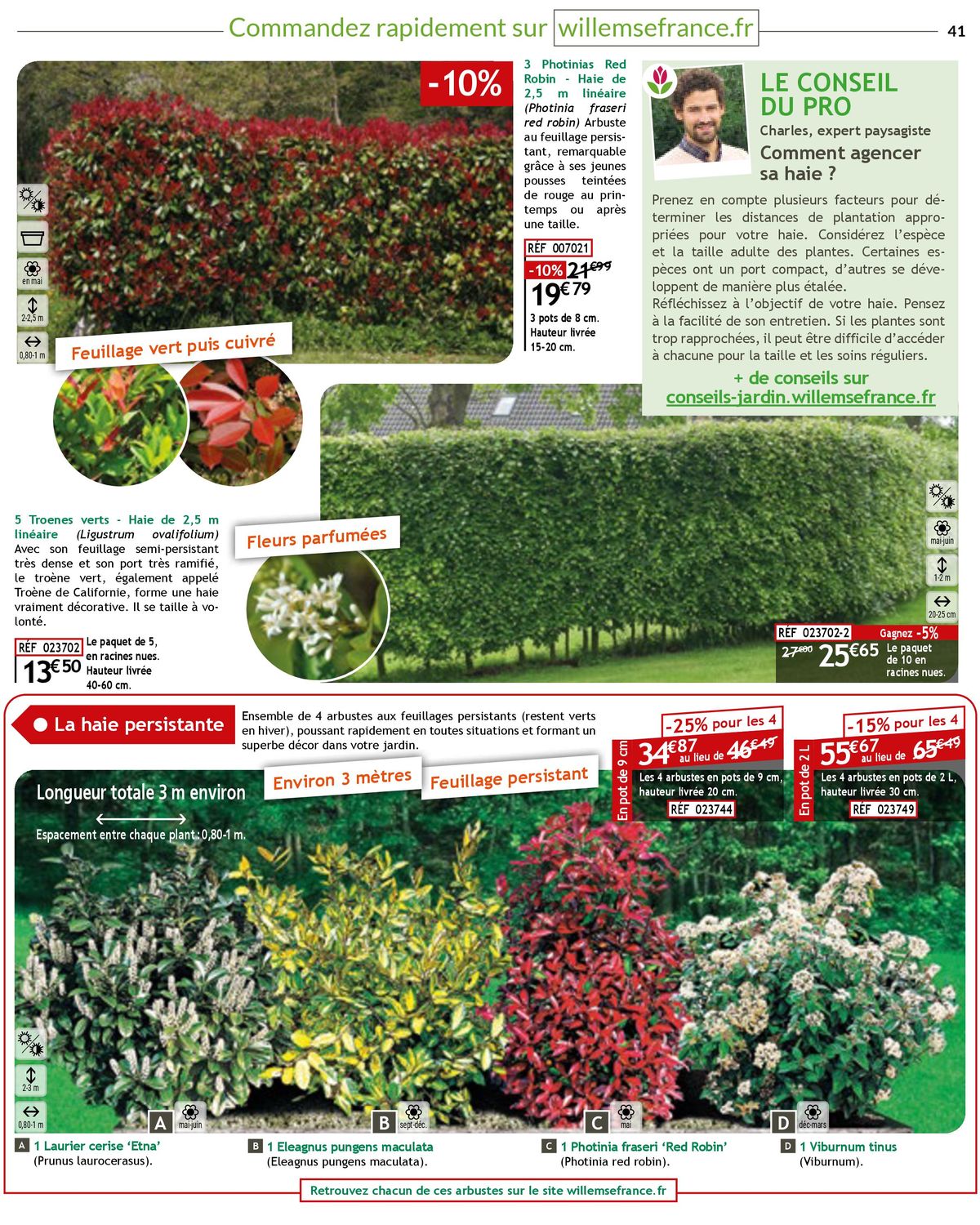 Catalogue Révélez le potentiel Catalogue n°128 Automne-Hiver 2023 de votre jardin , page 00041