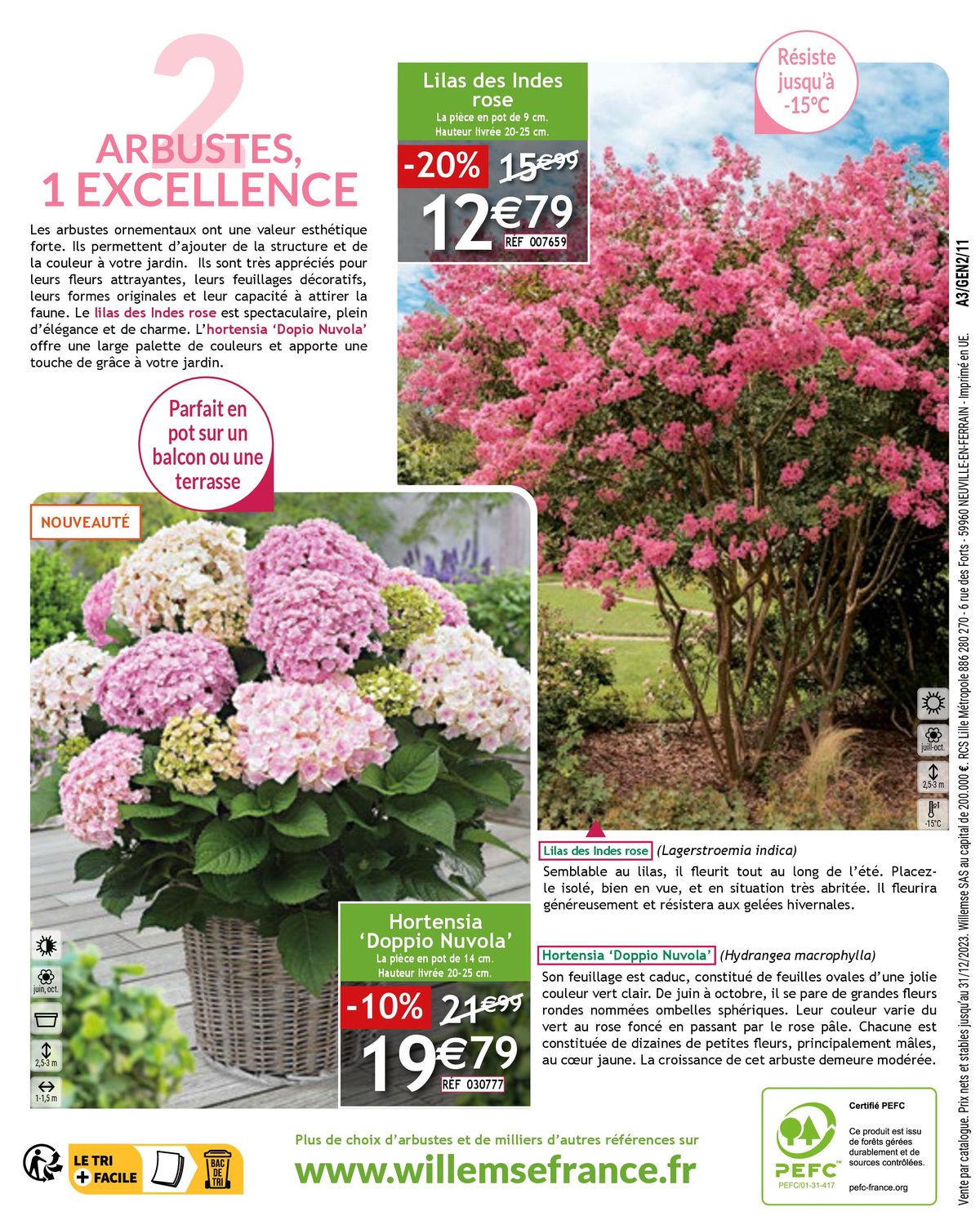 Catalogue Révélez le potentiel Catalogue n°128 Automne-Hiver 2023 de votre jardin , page 00060