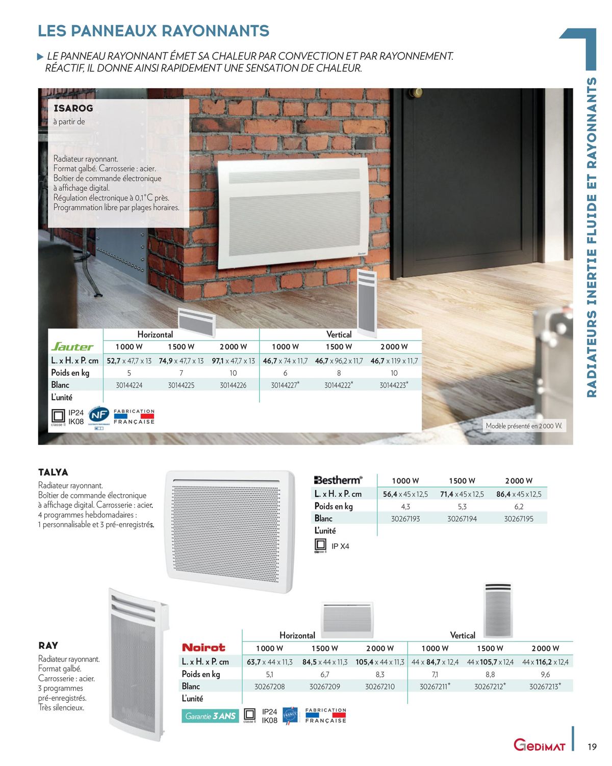 Catalogue Chauffage, page 00019