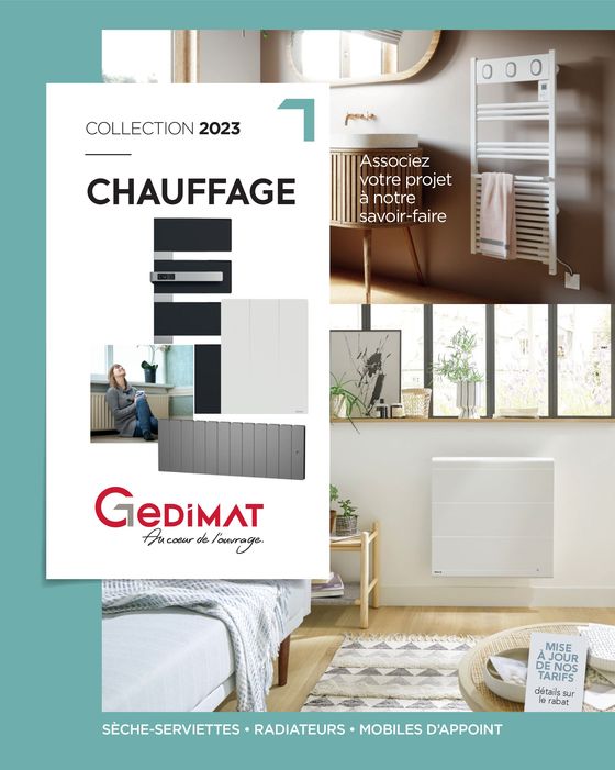 Catalogue Gedimat à Reims | Chauffage | 13/09/2023 - 31/12/2024