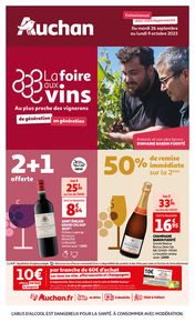 Catalogue Auchan à Boulogne-sur-Mer | La Foire aux vins d'Automne | 26/09/2023 - 09/10/2023