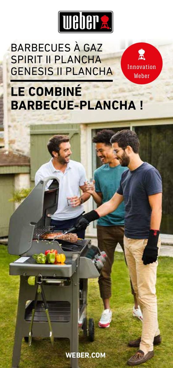 Le combine barbecue-plancha !