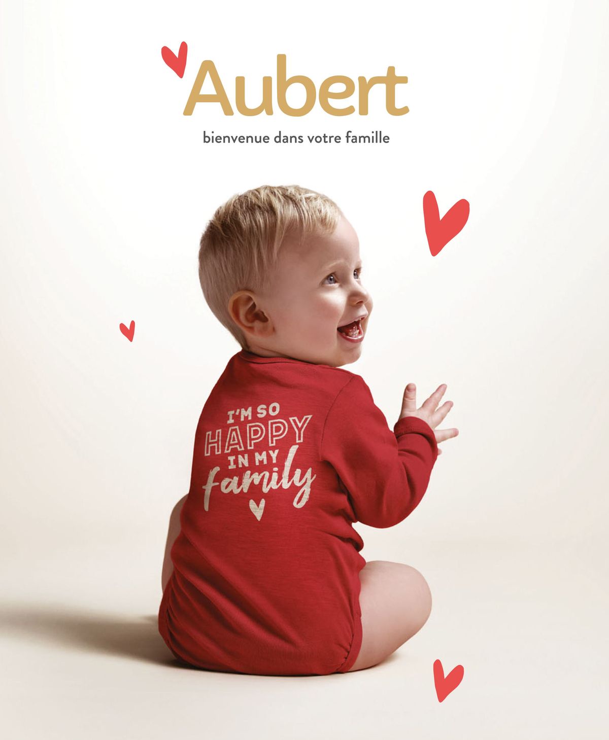 Catalogue Aubert bienvenue dans votre famille, page 00001