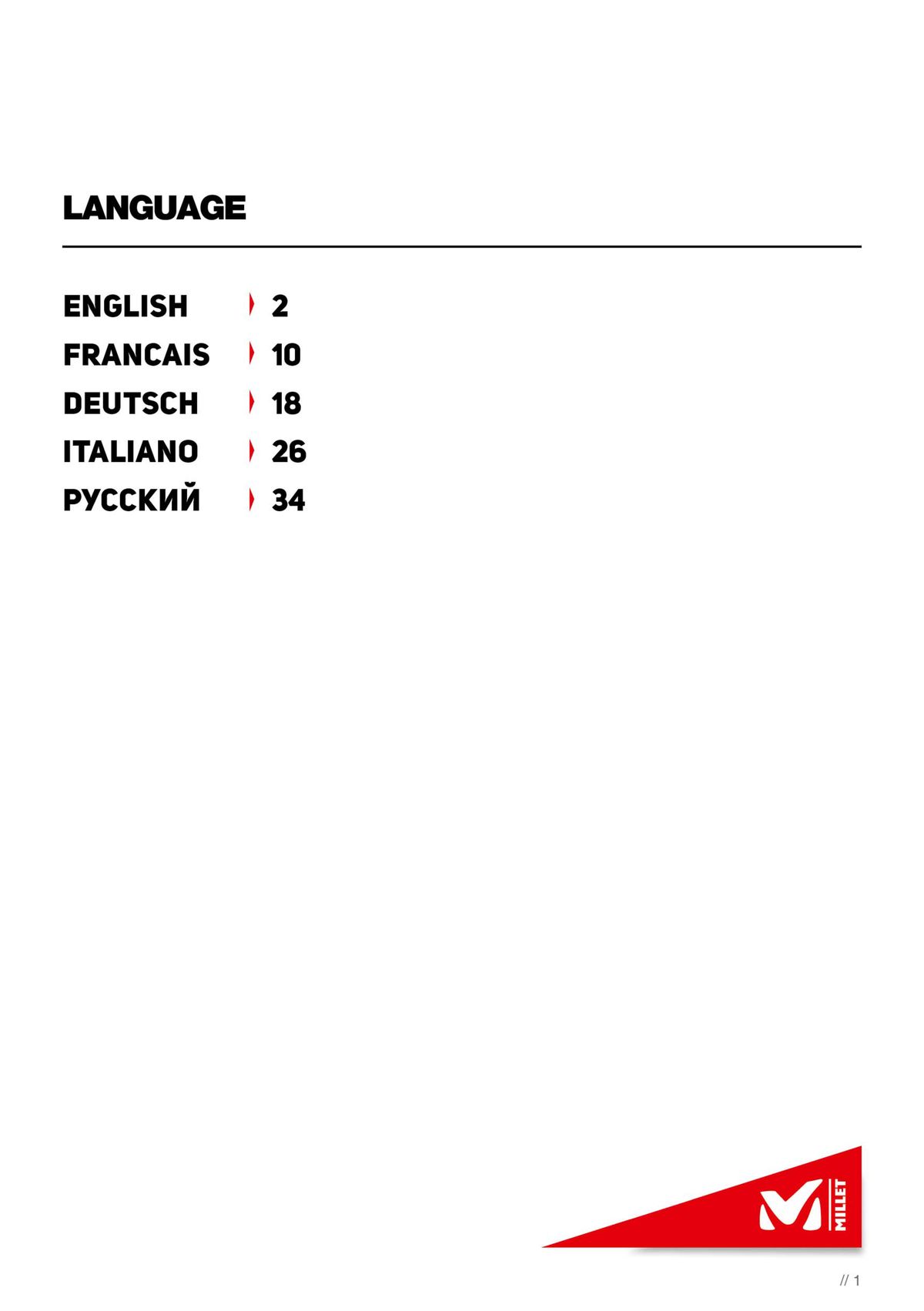 Catalogue MODE D'EMPLOI, page 00003