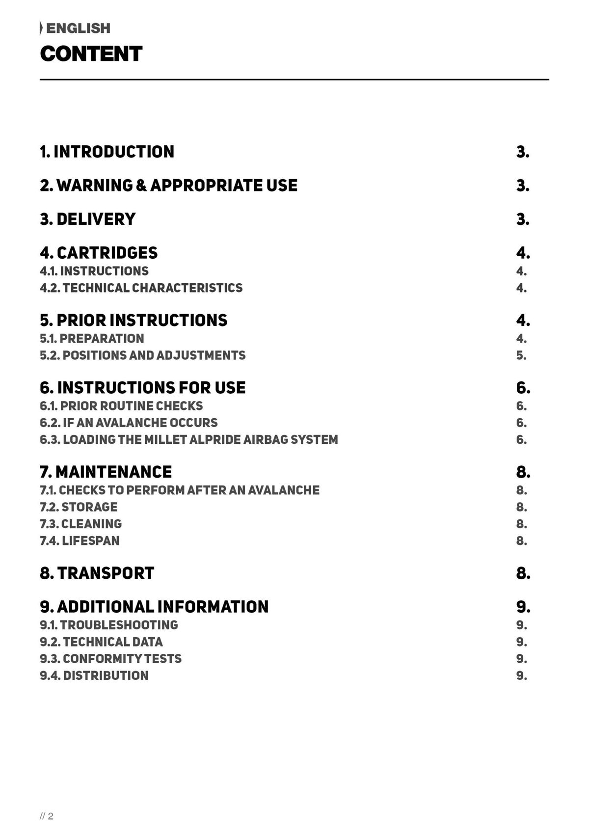 Catalogue MODE D'EMPLOI, page 00004