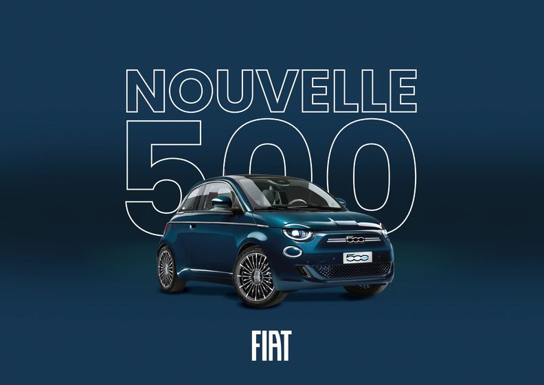 NOUVELLE FIAT 500, 500% ÉLECTRIQUE