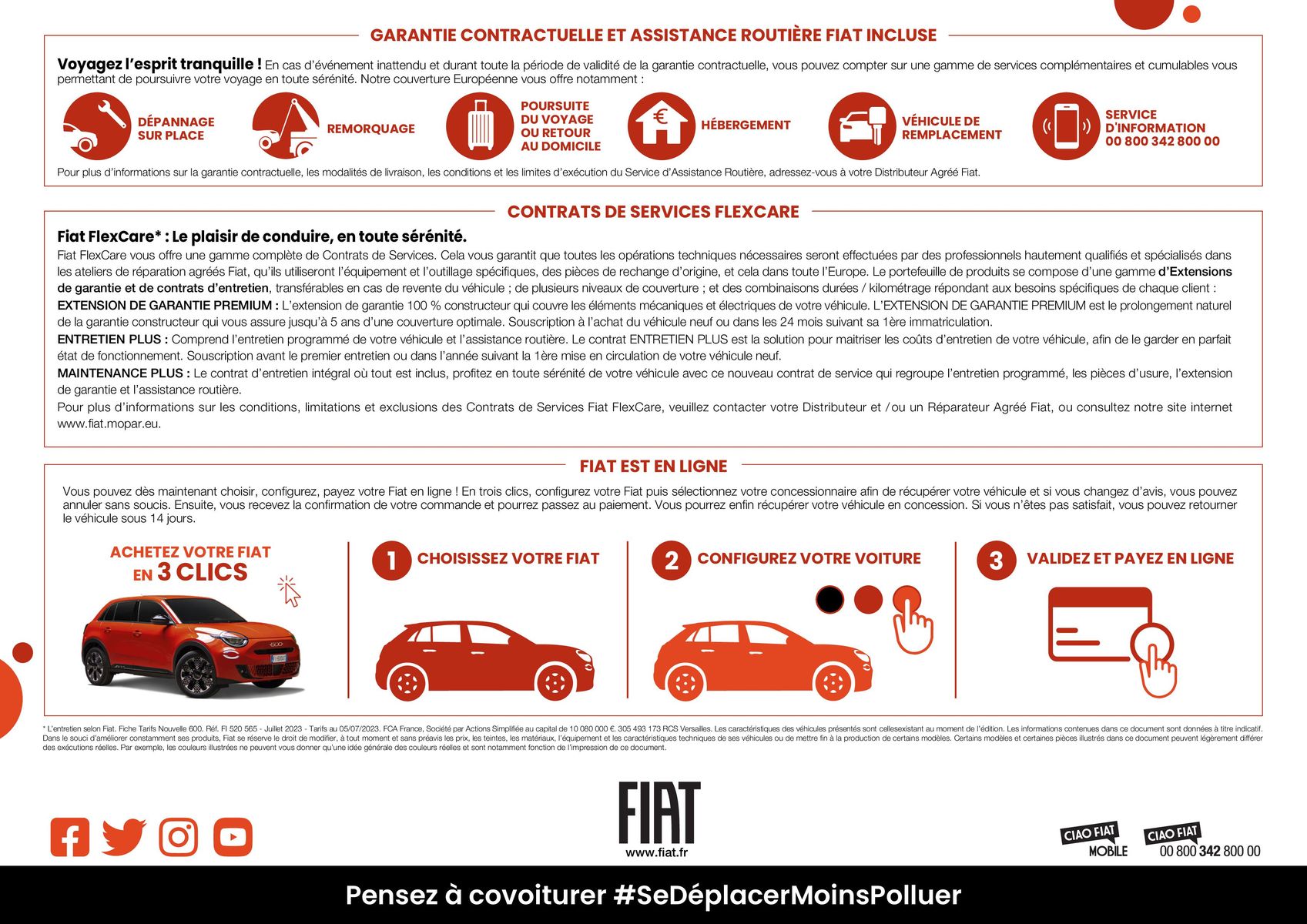 Catalogue NOUVELLE FIAT 600 POUR TOUTE LA FAMILLE, page 00010