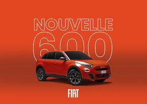 Promos de Auto et Moto à Calvi | NOUVELLE FIAT 600 POUR TOUTE LA FAMILLE sur Fiat | 11/09/2023 - 30/06/2024