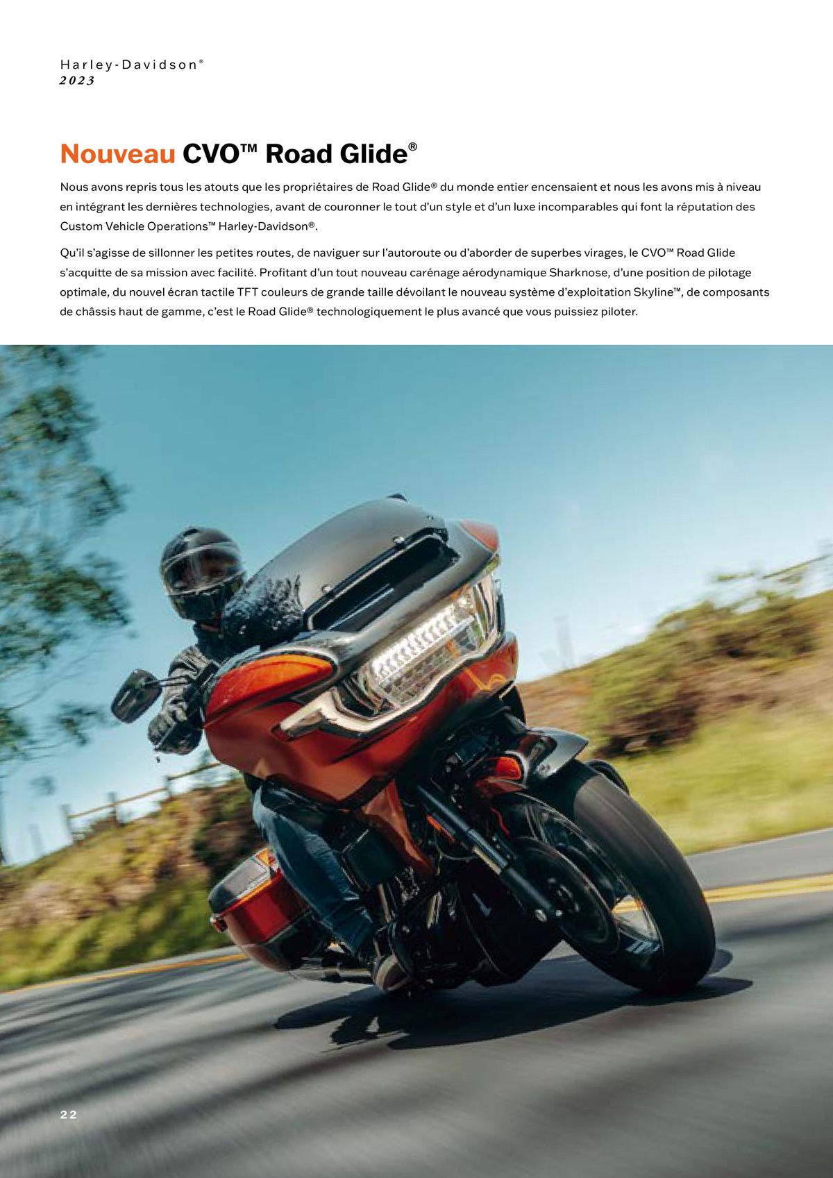Catalogue Nouvelle Gamme Harley-Davidson, page 00022