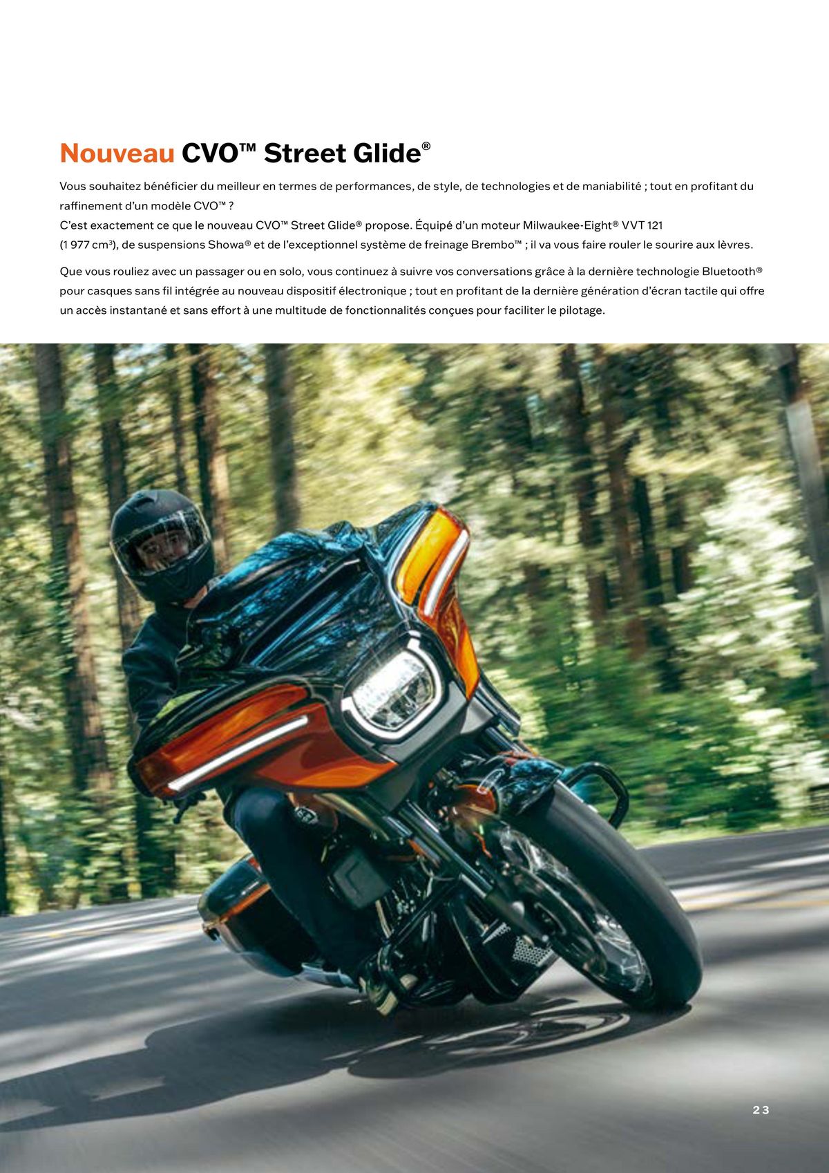 Catalogue Nouvelle Gamme Harley-Davidson, page 00023