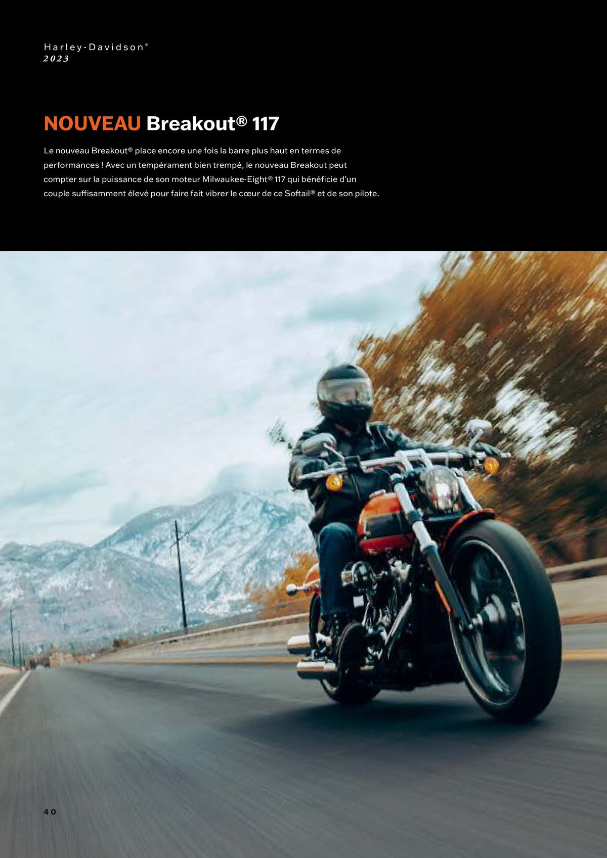 Catalogue Nouvelle Gamme Harley-Davidson, page 00040