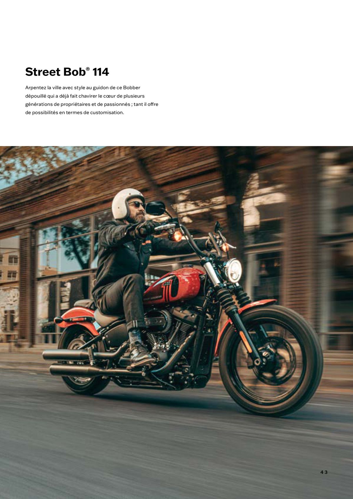 Catalogue Nouvelle Gamme Harley-Davidson, page 00043