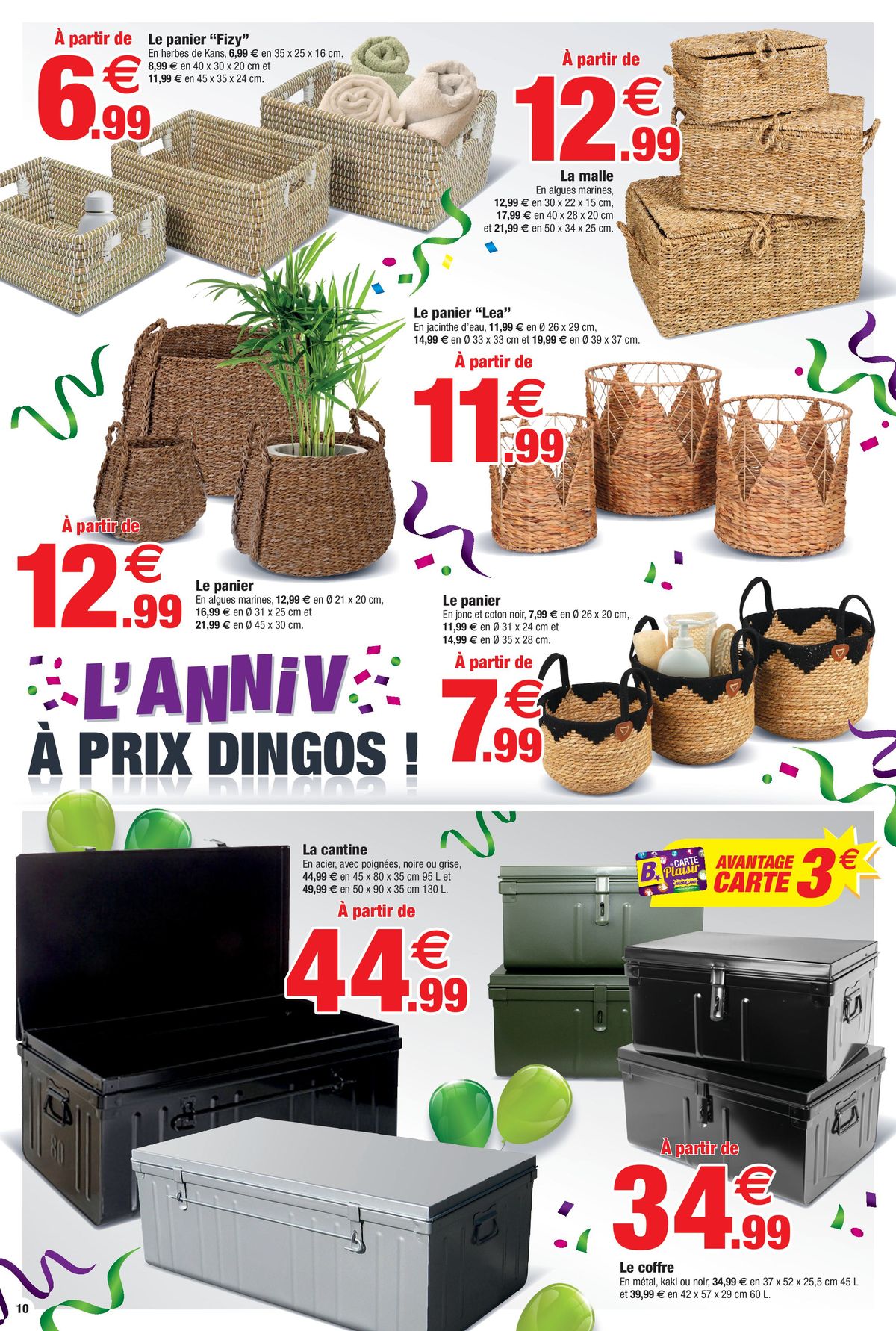 Catalogue L’anniversaire !, page 00010