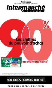 Catalogue Intermarché à Nice | 90% Les Chiffres du pouvoir d'achat | 19/09/2023 - 24/09/2023