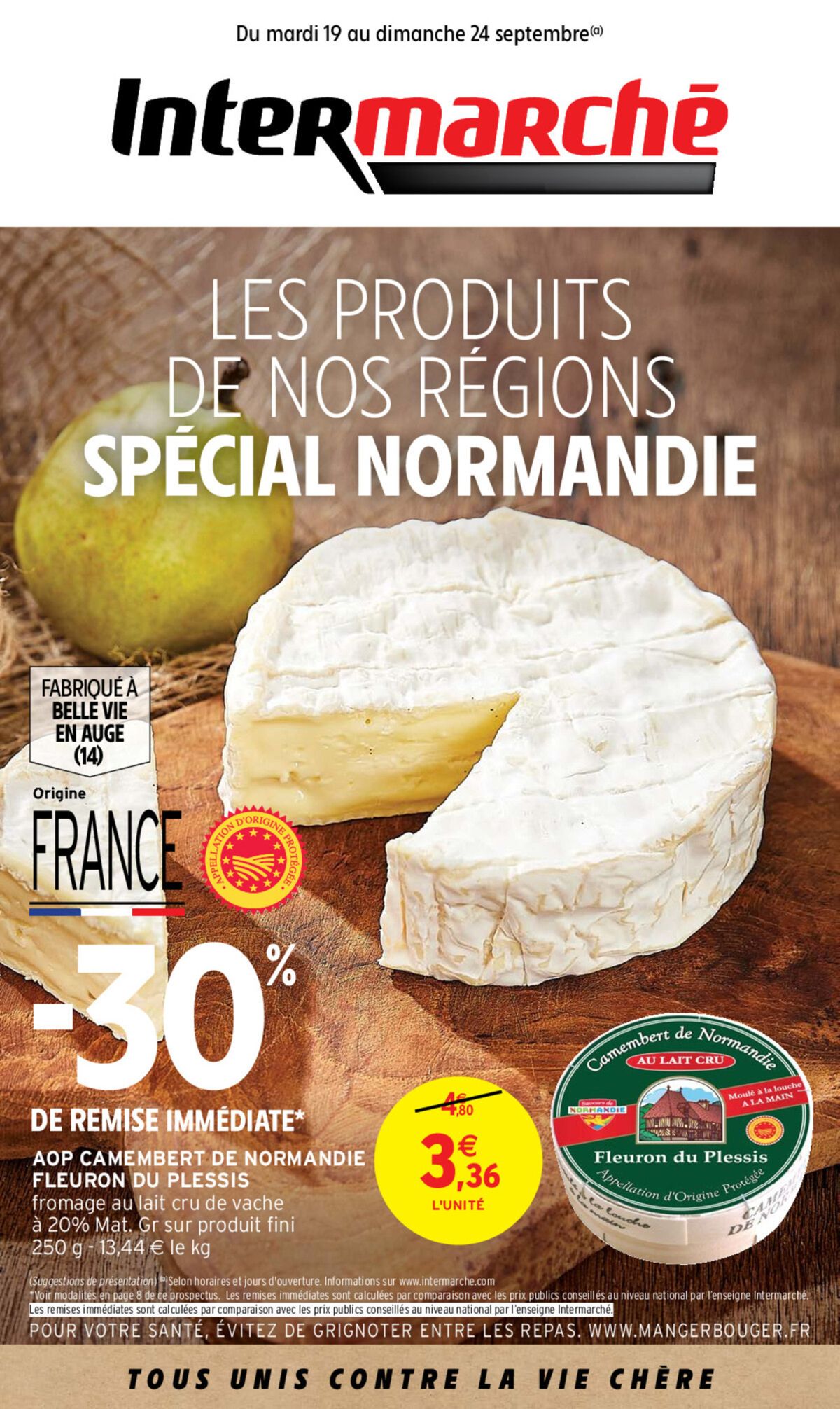 Catalogue LES PRODUITS DE NOS RÉGIONS SPECIAL NORMANDIE, page 00001