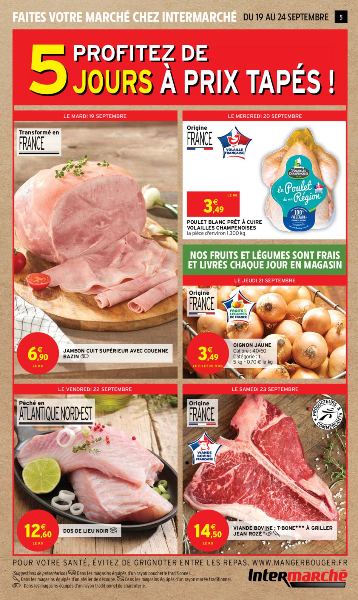 Catalogue LES PRODUITS DE NOTRE RÉGION CHOUCROUTE, page 00005