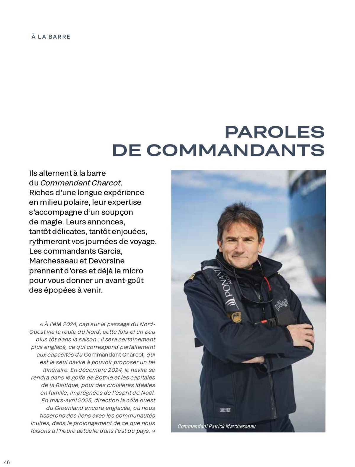 Catalogue  Le Commandant Charcot 2023-2025, page 00088