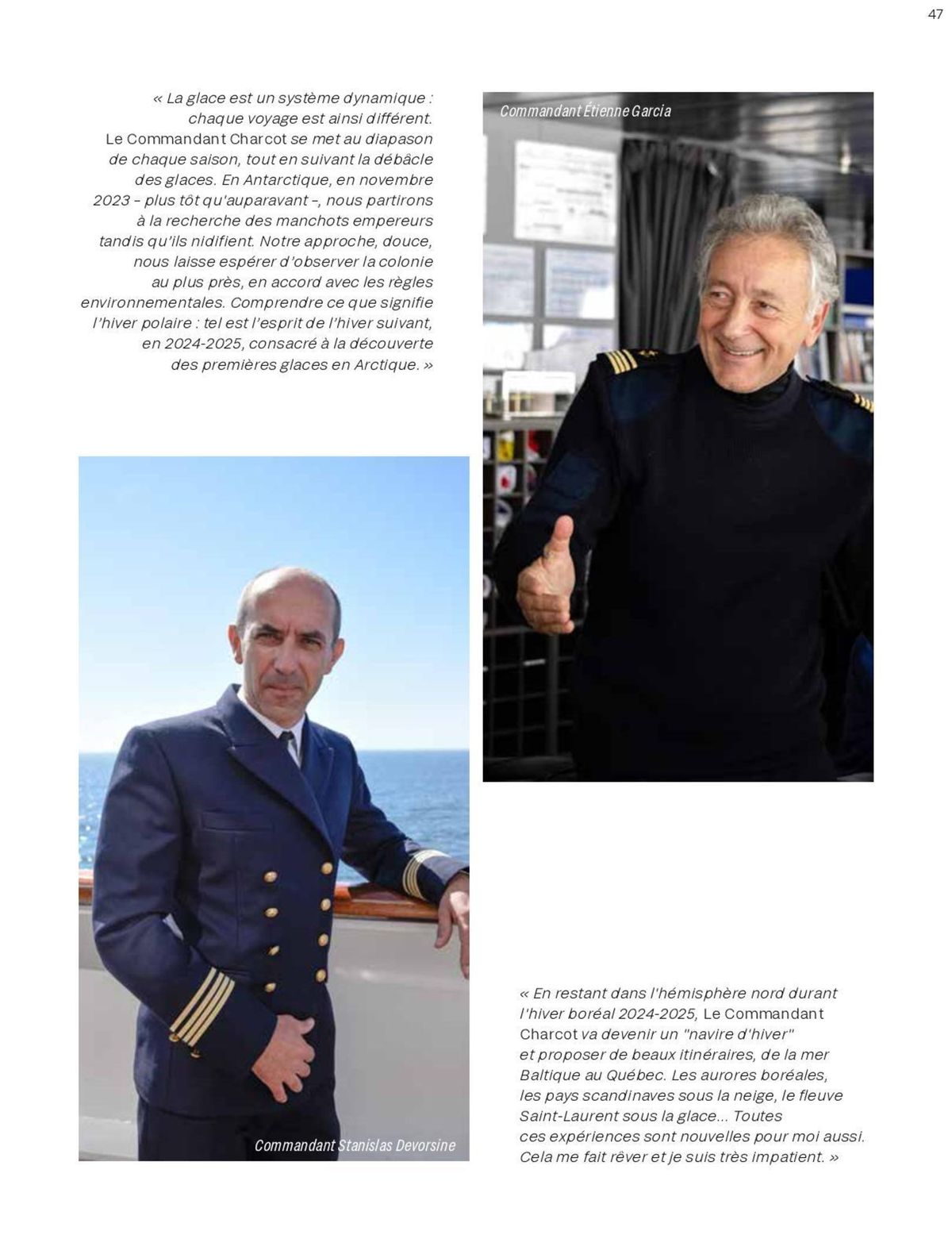 Catalogue  Le Commandant Charcot 2023-2025, page 00089
