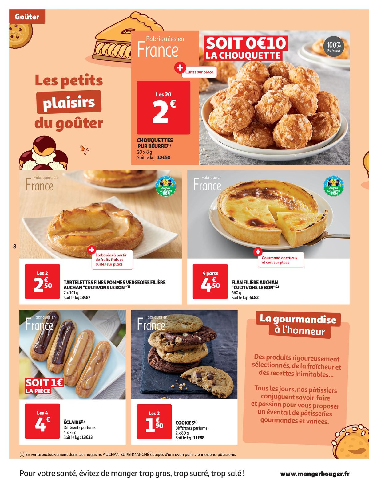 Catalogue Spécial Cuisine Gourmane dans votre supermarché, page 00008