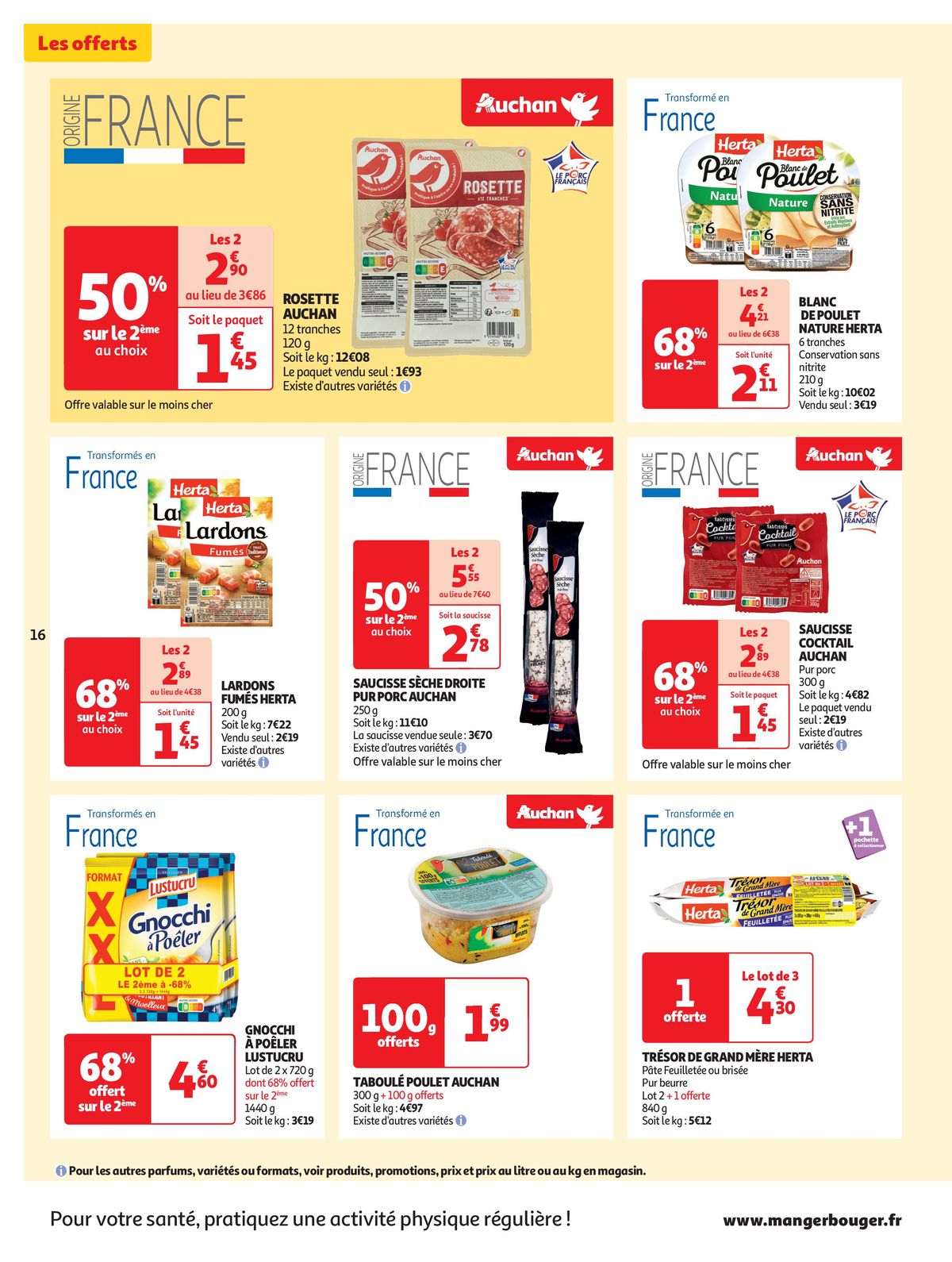 Catalogue Spécial Cuisine Gourmane dans votre supermarché, page 00016