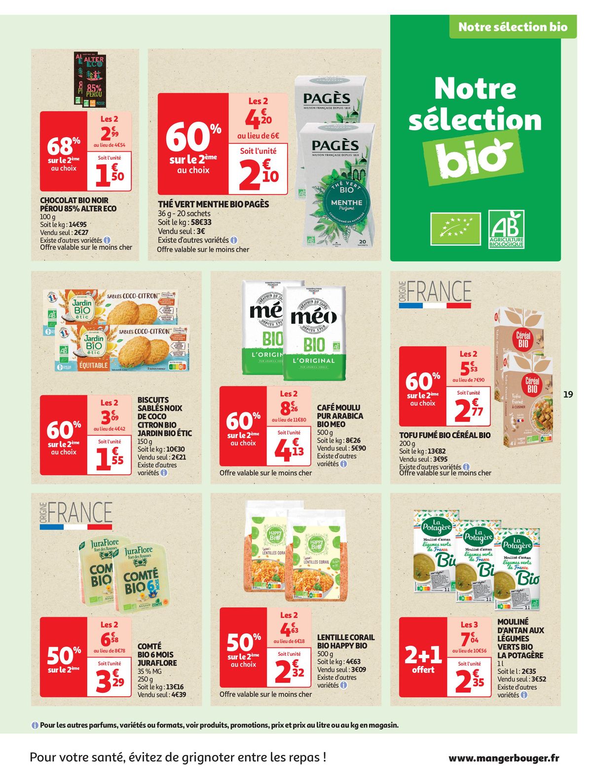 Catalogue Spécial Cuisine Gourmane dans votre supermarché, page 00019