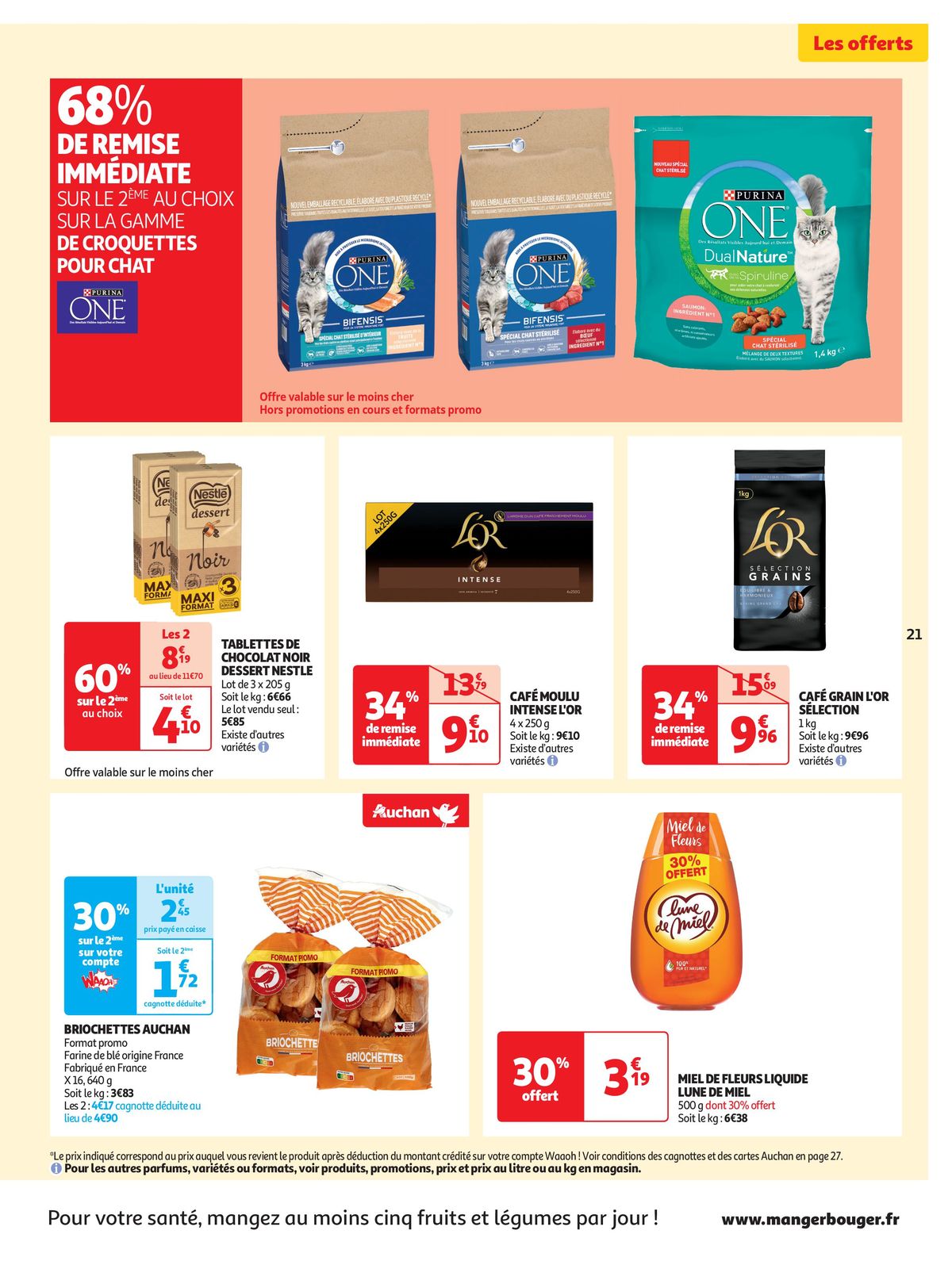 Catalogue Spécial Cuisine Gourmane dans votre supermarché, page 00021