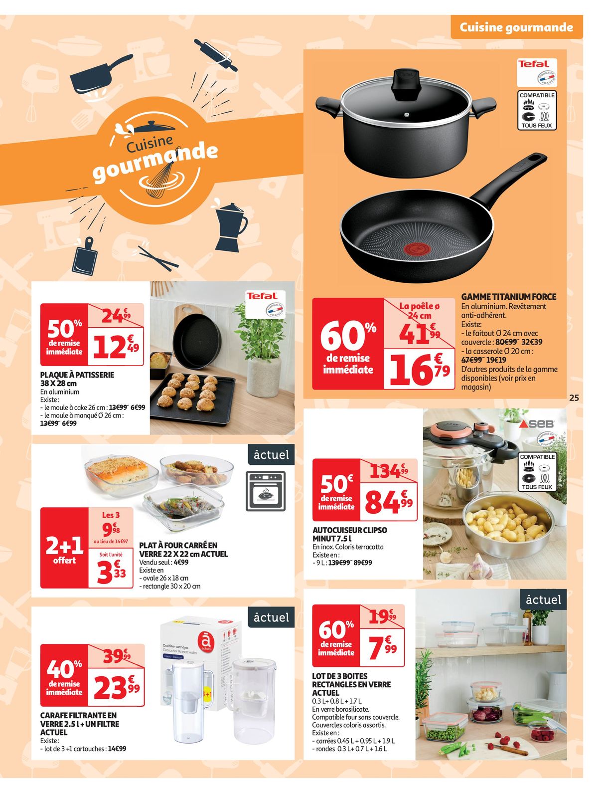 Catalogue Spécial Cuisine Gourmane dans votre supermarché, page 00025