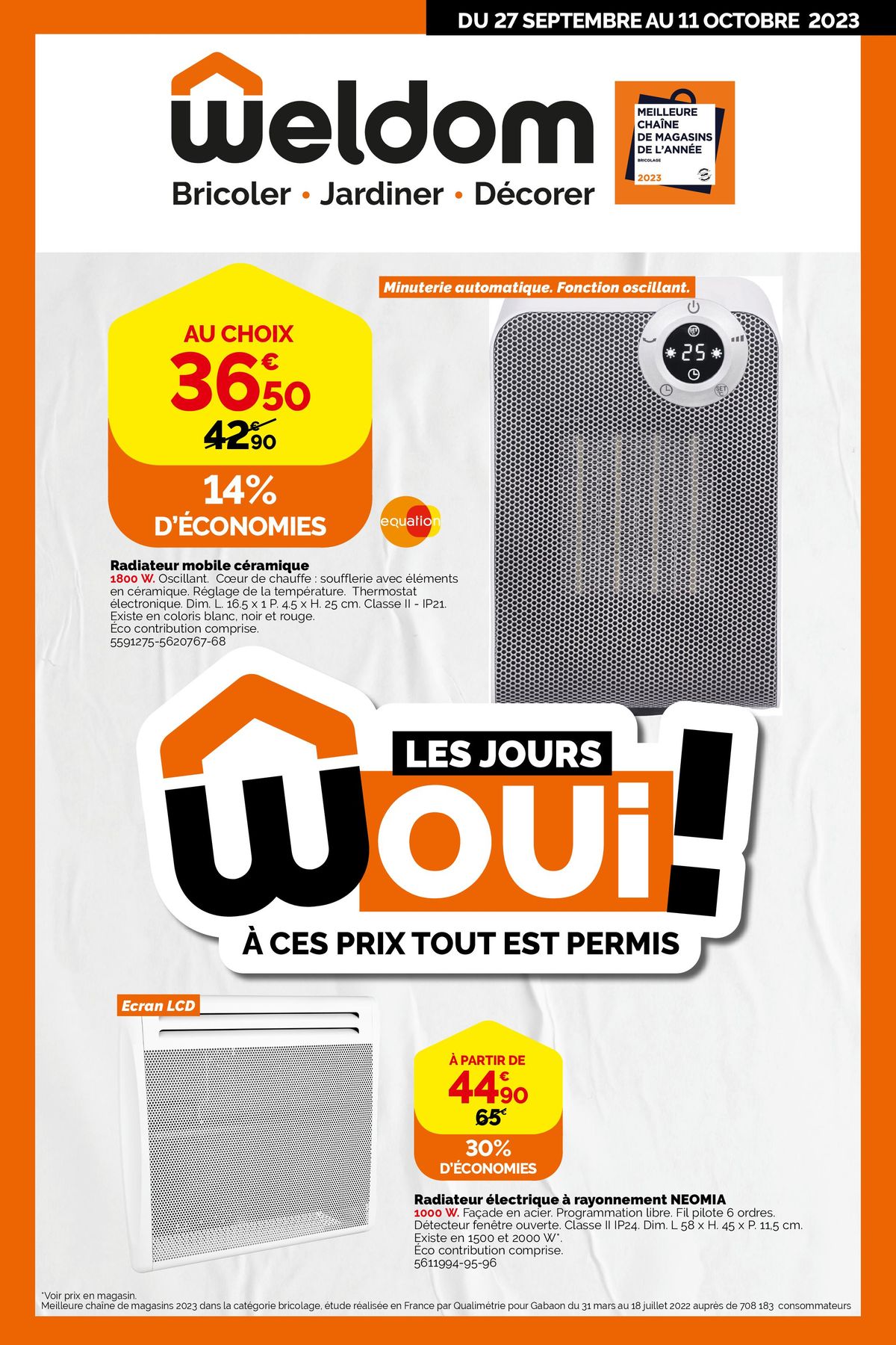 Catalogue Les jours WOui!, page 00001