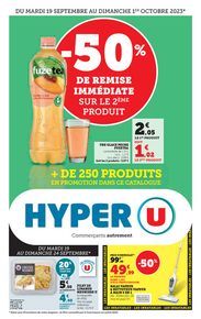 Catalogue Hyper U à Pontarlier | Hyper U | 19/09/2023 - 01/10/2023