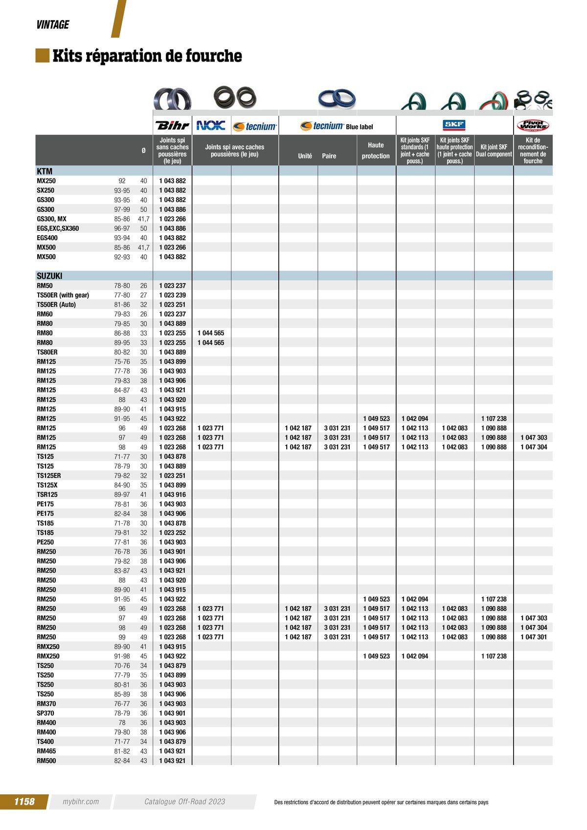 Catalogue Off-Road 2023, page 01160